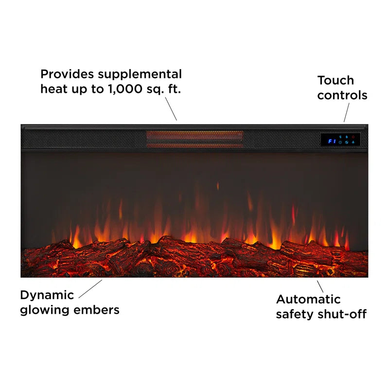 Beau 59" Landscape Electric Fireplace by Real Flame
