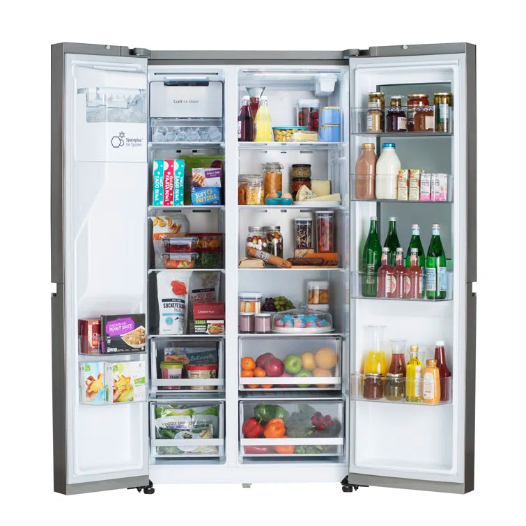 27 Cu. Ft. Side-By-Side Instaview Refrigerator