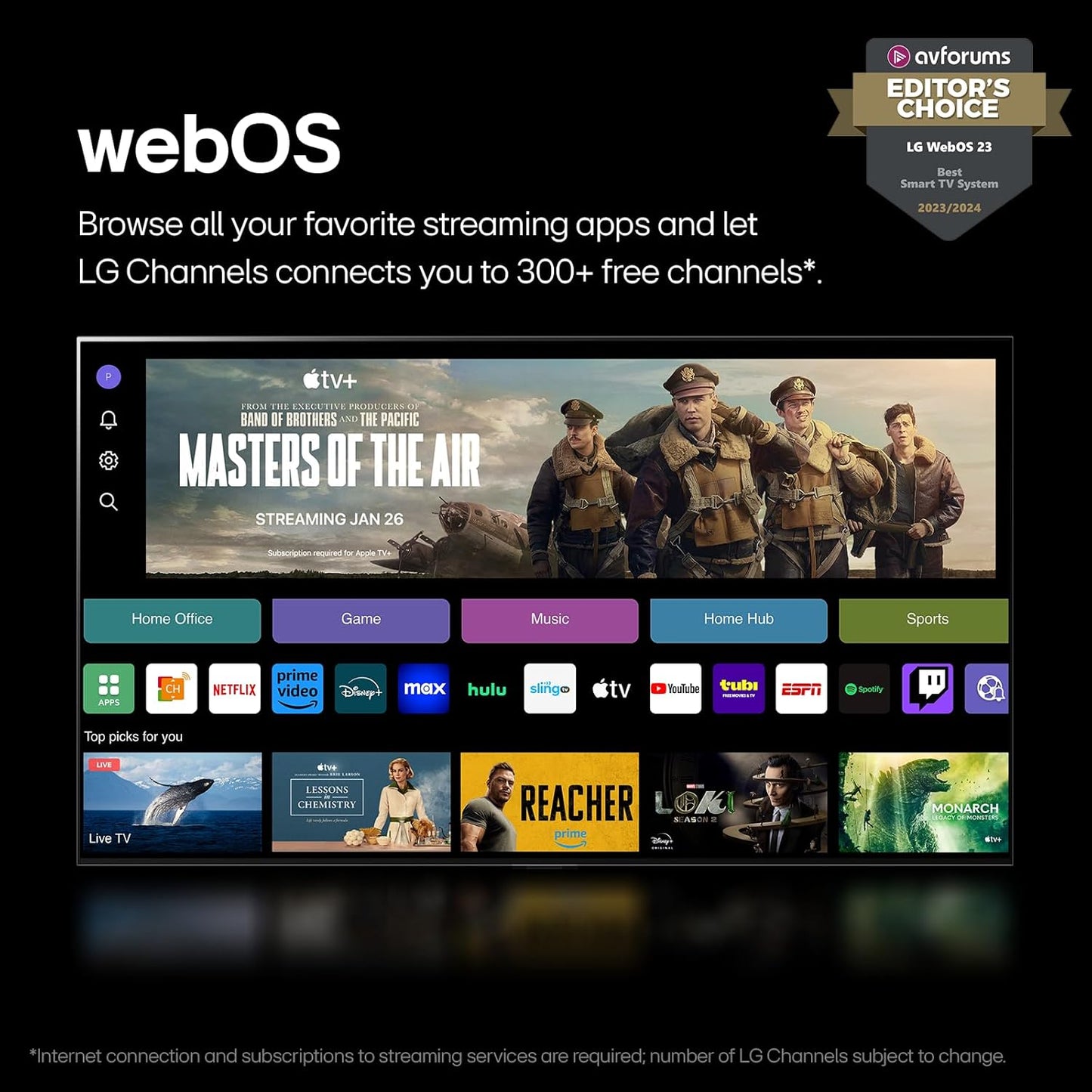 🎉Special Offer📣LG Class OLED evo G4 Series Smart TV 4K Processor Flat Screen with Magic Remote AI-Powered with Alexa Built-in