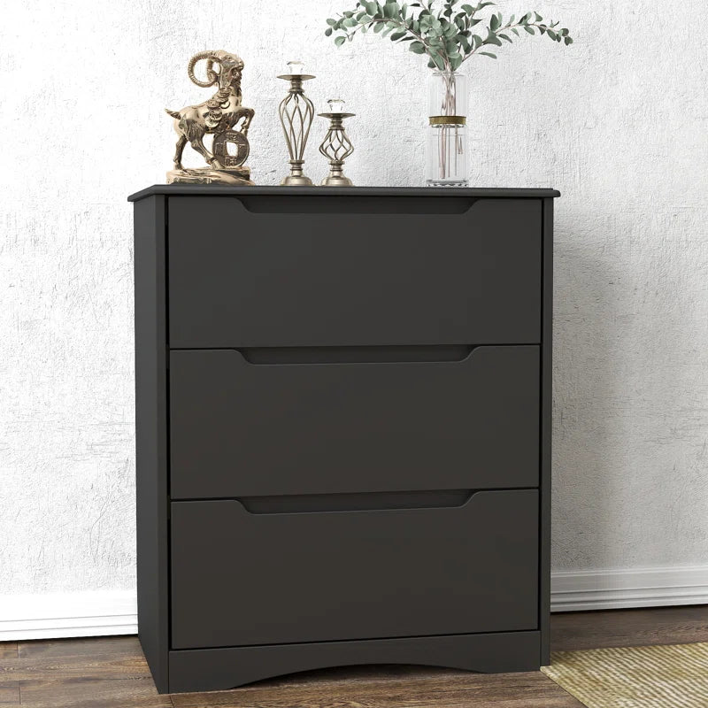 Michiaki 24.41" W 3 Drawer Dresser