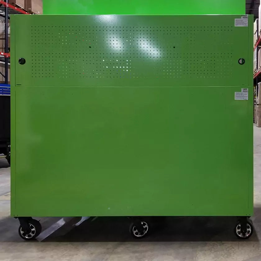 Scratch & Dent, Extreme Tools 72″ x 30″ 19 Drawers Roller Cabinet & Power Hutch Combo – ShowRoom Demo