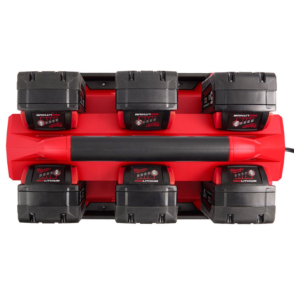 MILWAUKEE PACKOUT�?6 Bay Rapid Charger M18PC6