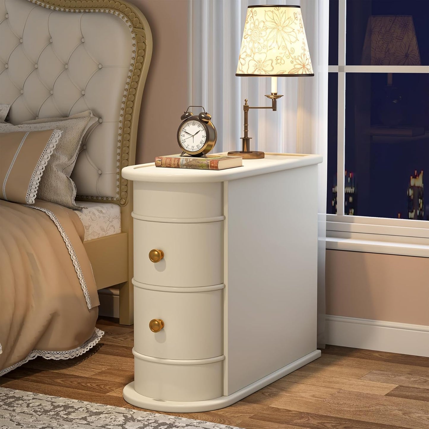 💥$49 Only today💥Wood End Table Set of 2