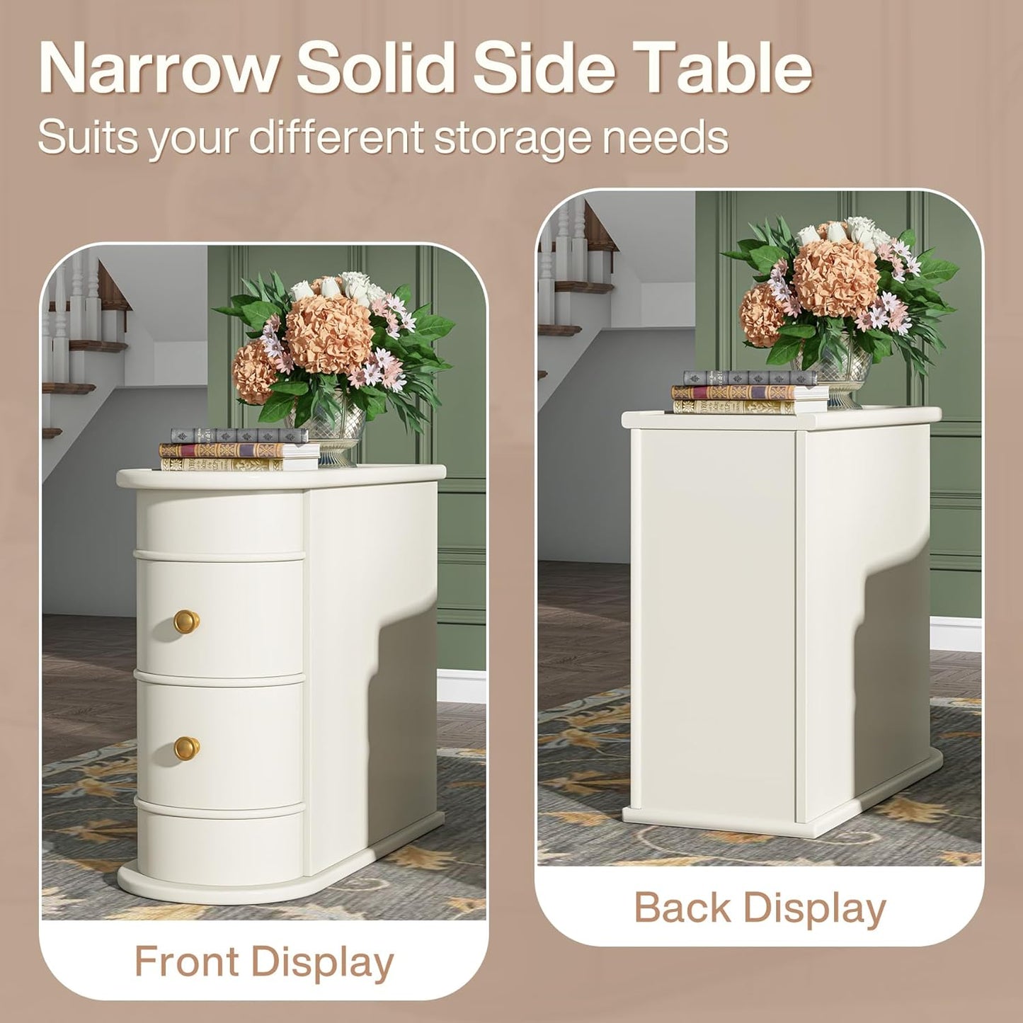 💥$49 Only today💥Wood End Table Set of 2