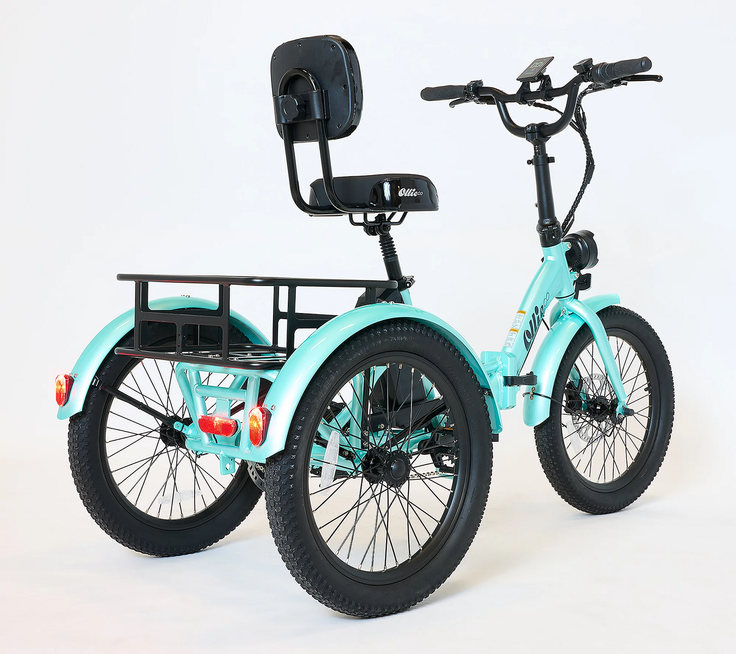 💝💝Last day clearance✨💝 Buy 1 Get 1 Free✨Ollie Leo electric tricycle with 500W motor and 20MPH speed