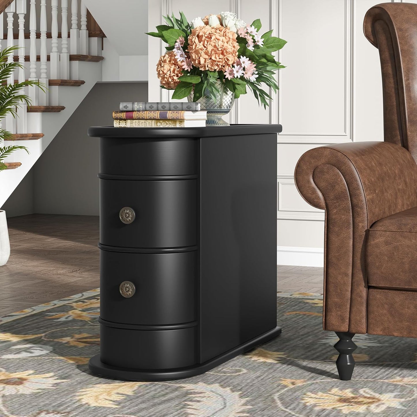 💥$49 Only today💥Wood End Table Set of 2