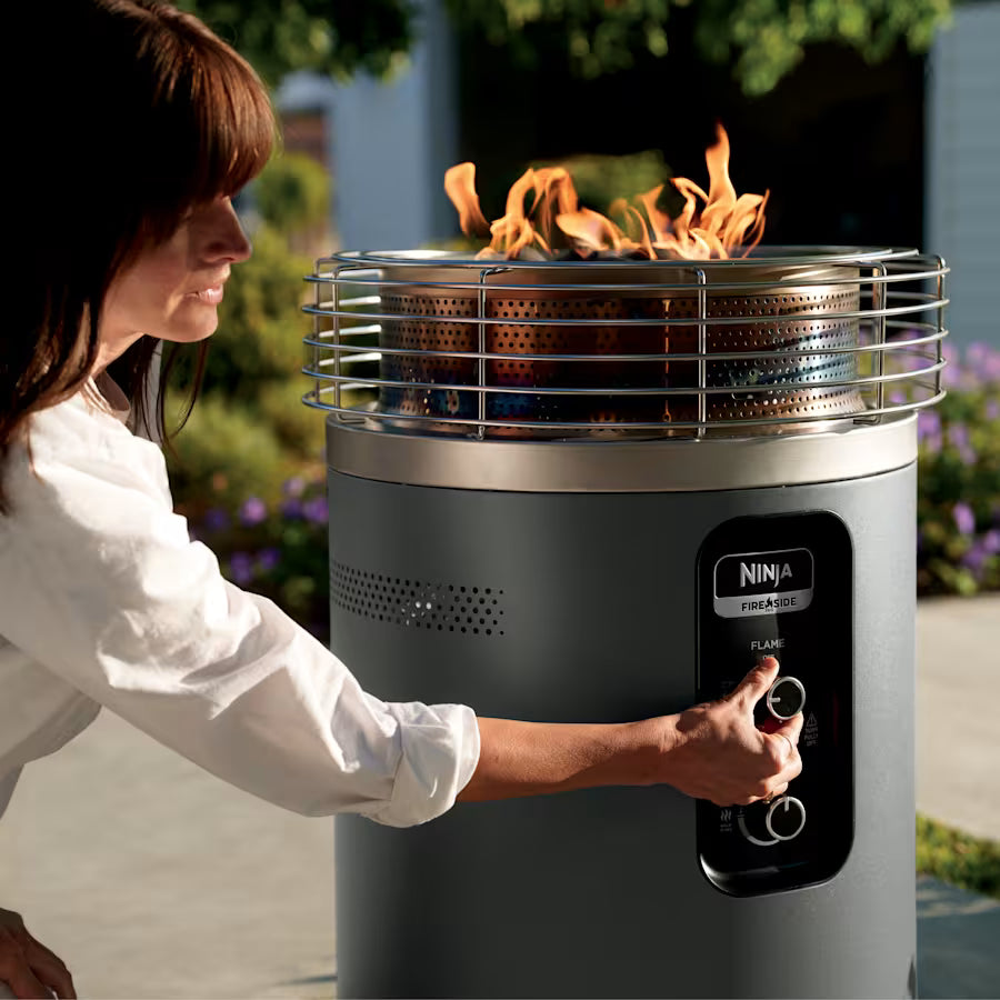 Ninja™ Fireside360™ Outdoor Propane Heater & Smokeless Fire Pit