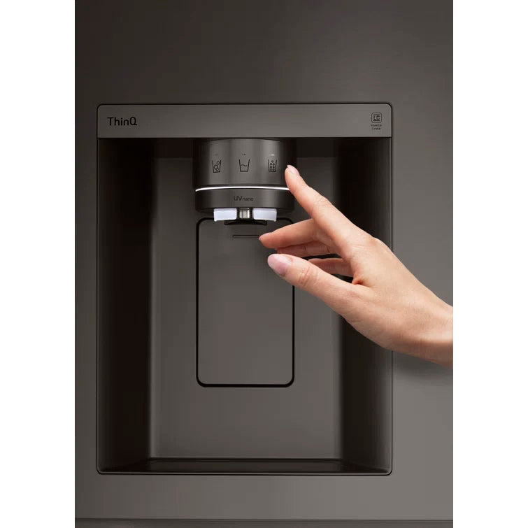 27 Cu. Ft. Side-By-Side Instaview Refrigerator