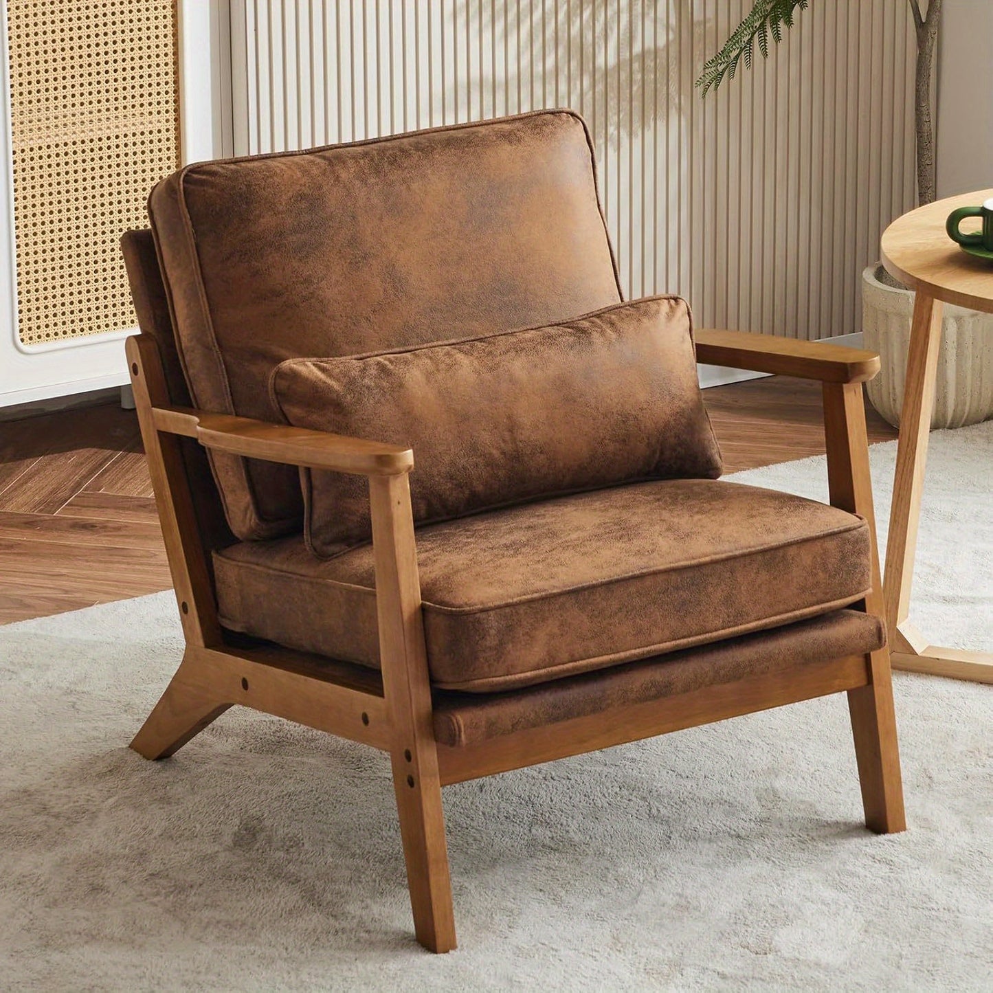 Wayfair® Wide armrest lounge chair