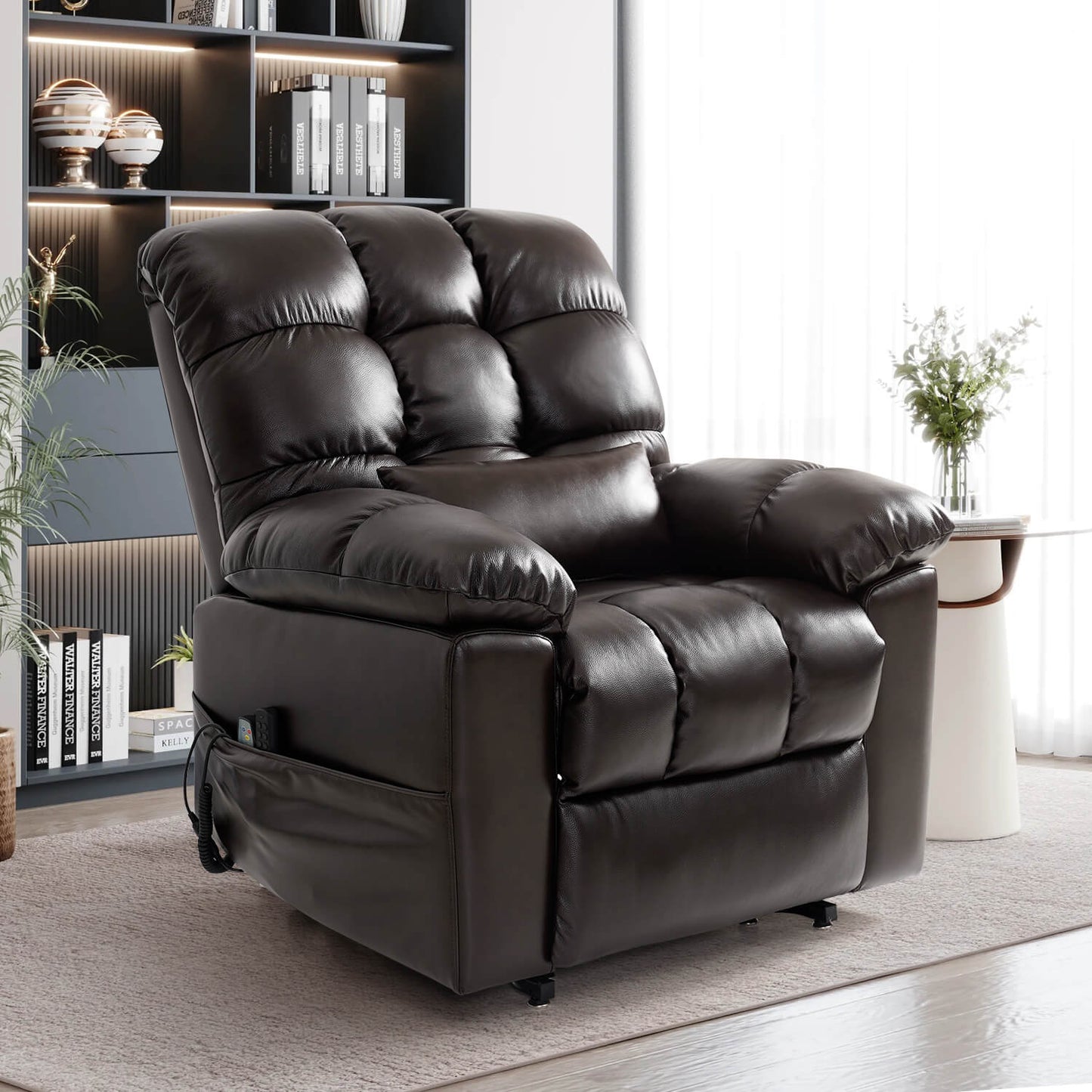 Zero Gravity Power Lift Recliner Chair, Three Motor