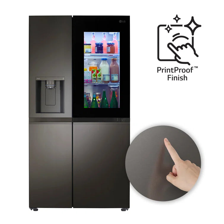 27 Cu. Ft. Side-By-Side Instaview Refrigerator