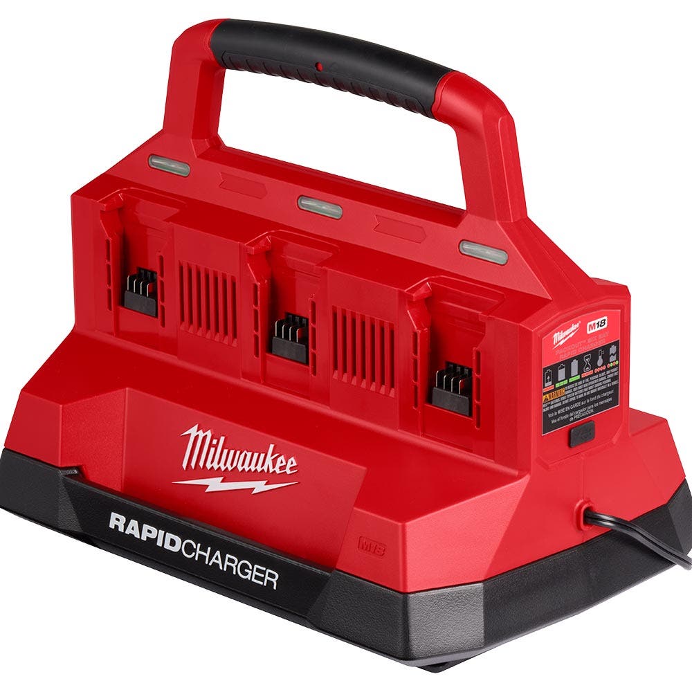 MILWAUKEE PACKOUT�?6 Bay Rapid Charger M18PC6