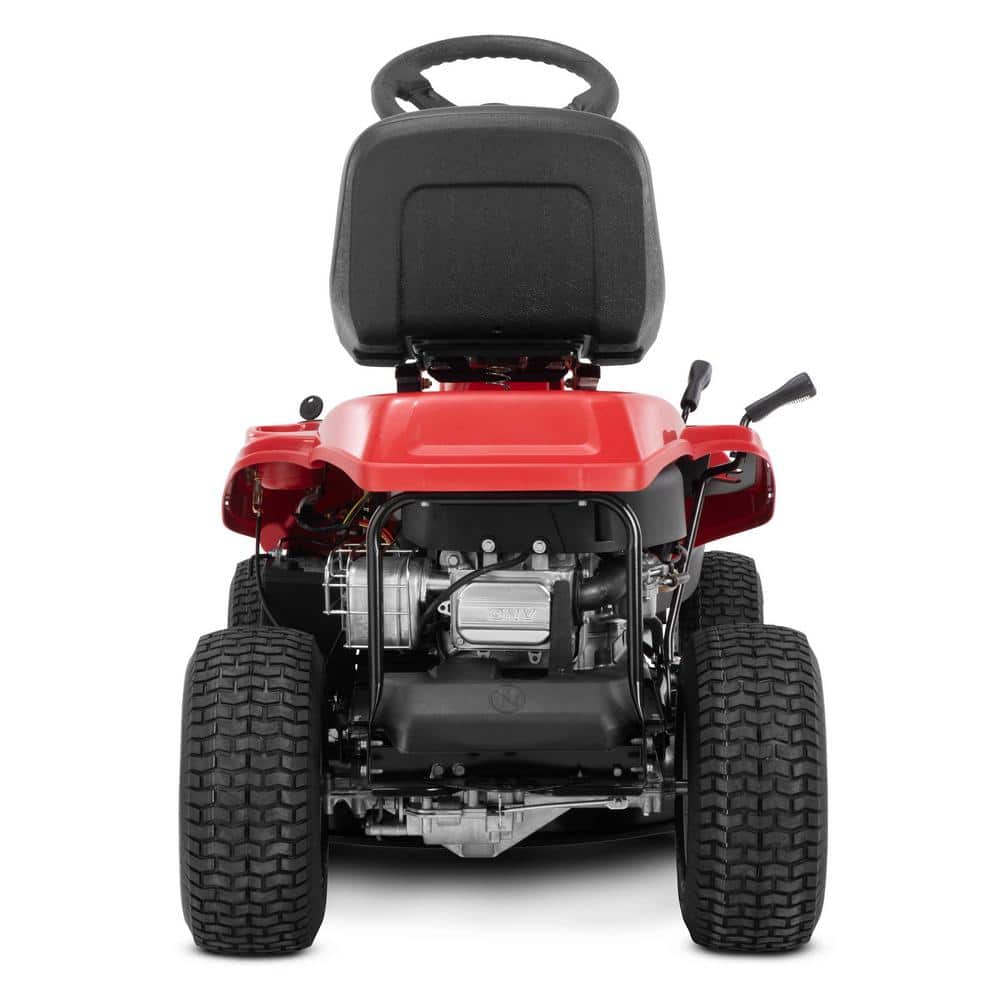30 in. 10.5 HP Briggs and Stratton Engine 6-Speed Manual Drive Gas Rear Engine Riding Mower with Mulch Kit Included