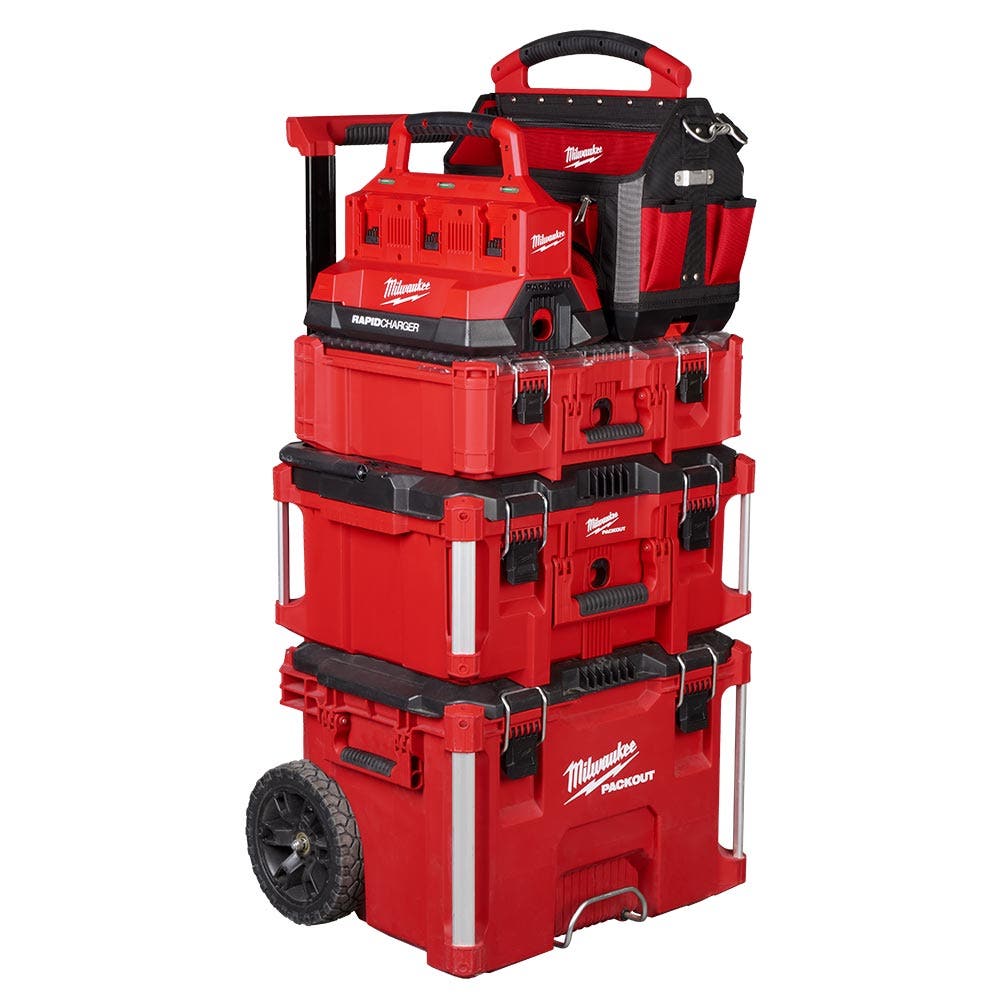 MILWAUKEE PACKOUT�?6 Bay Rapid Charger M18PC6