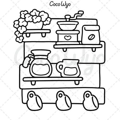 Stress Relief: Coloring Book for Adults and Kids, Bold and Easy, Simple and Big Designs for Relaxation Featuring Animals, Landscape, Flowers, Patterns, Cute Things And Many More (Bold & Easy Coloring)