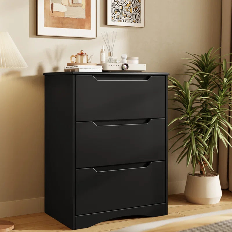 Michiaki 24.41" W 3 Drawer Dresser