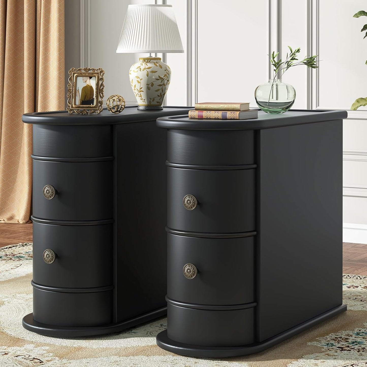 💥$49 Only today💥Wood End Table Set of 2