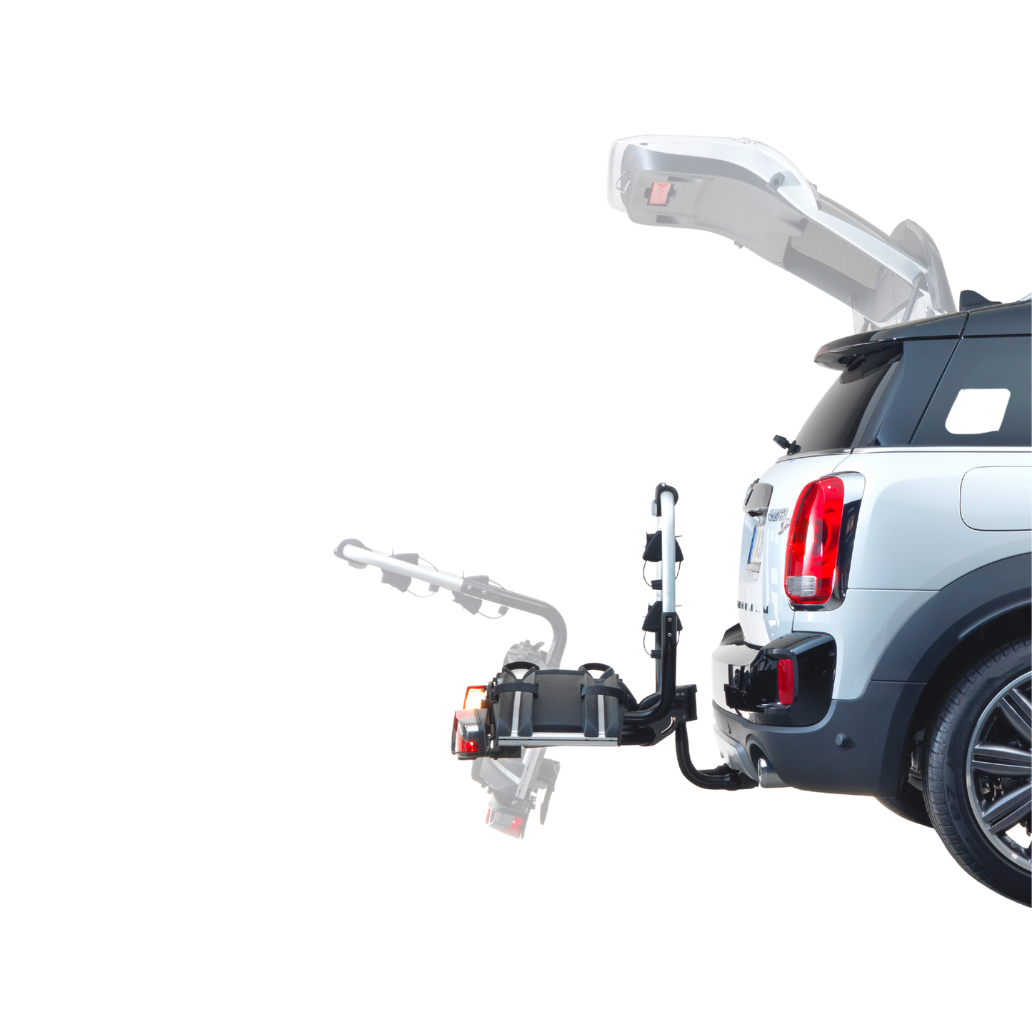 Bicycle rear carrier Genio Pro Advanced Silver Edition - 022780