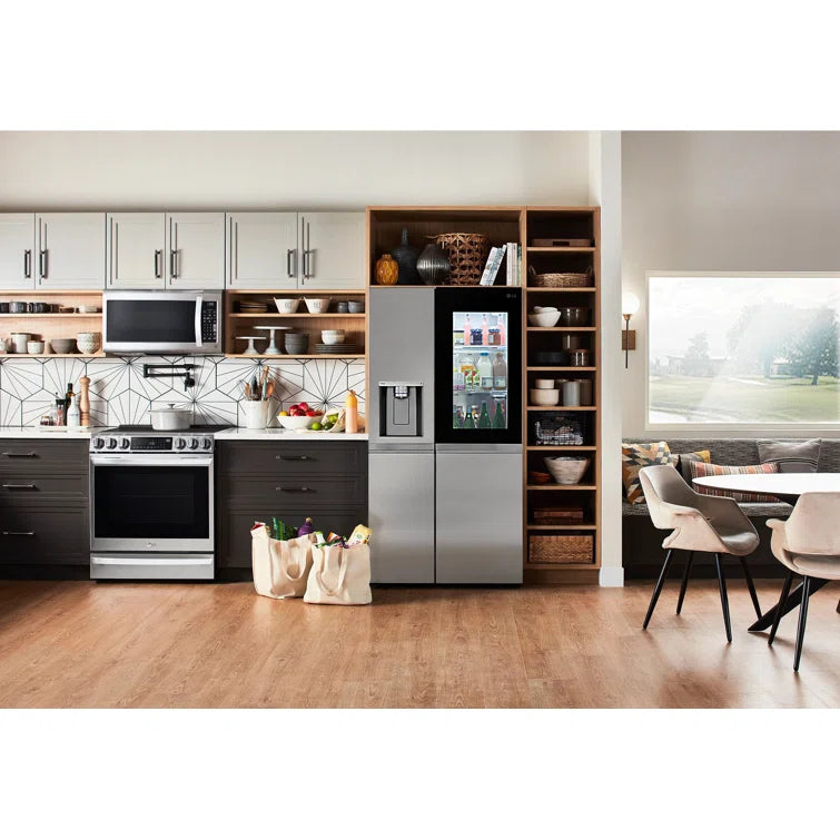 27 Cu. Ft. Side-By-Side Instaview Refrigerator