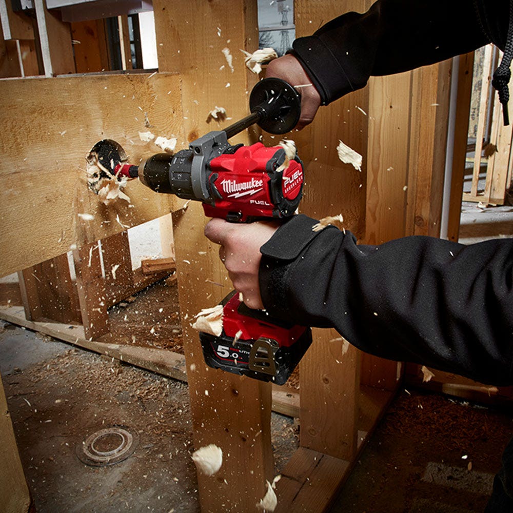MILWAUKEE 18V Fuel�?Gen3 13mm Hammer Drill M18FPD2-0