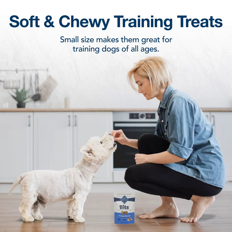 Bits Soft Dog Treats for Training, Enhanced with DHA, 11-oz. Bag