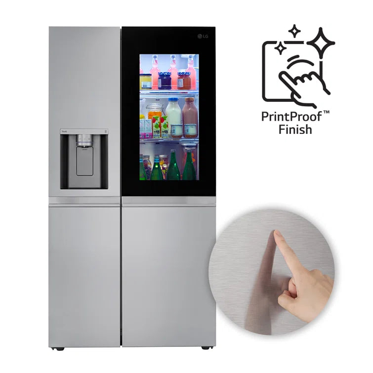 27 Cu. Ft. Side-By-Side Instaview Refrigerator