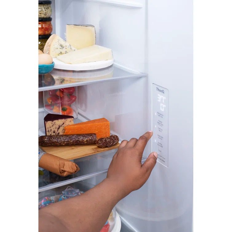 27 Cu. Ft. Side-By-Side Instaview Refrigerator