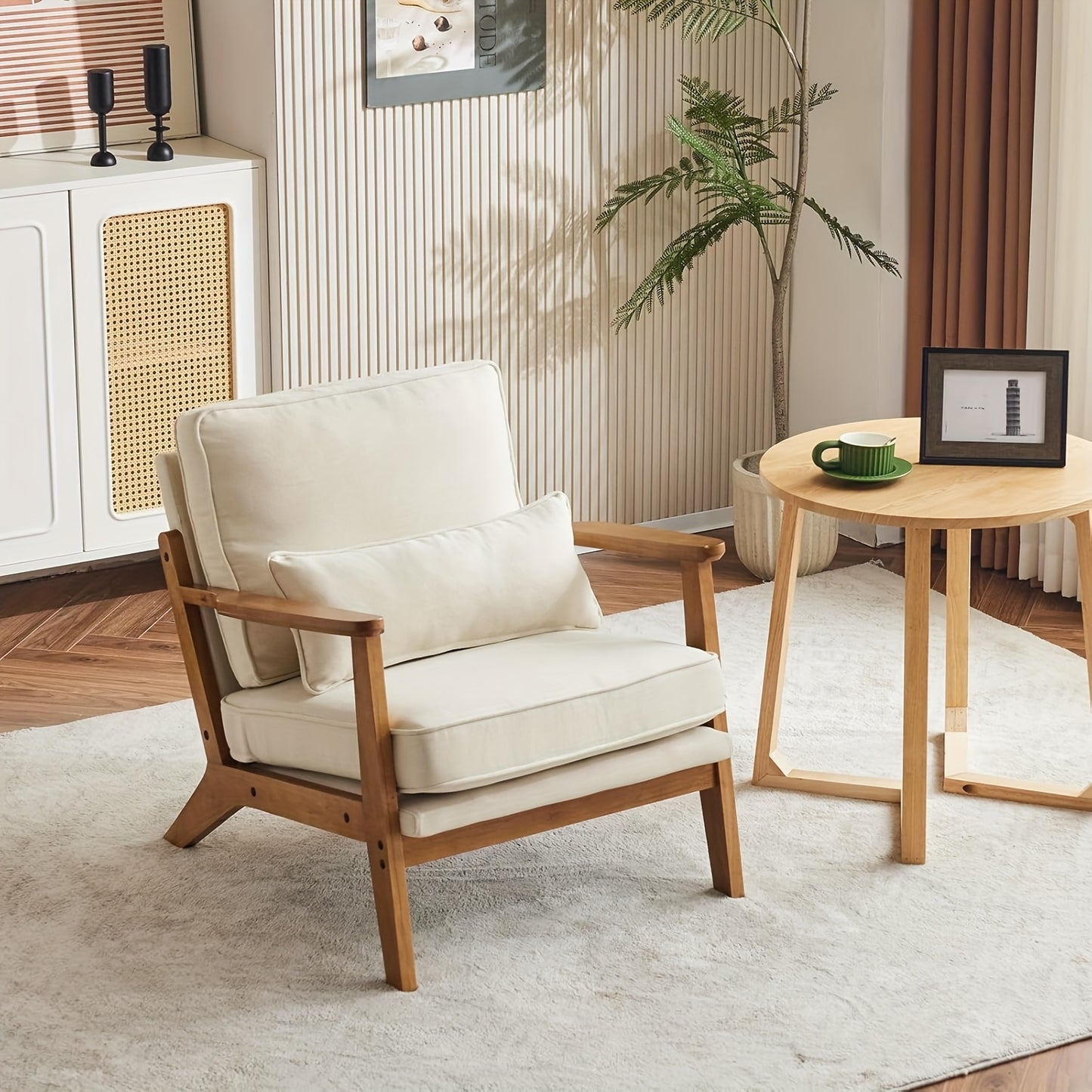 Wayfair® Wide armrest lounge chair
