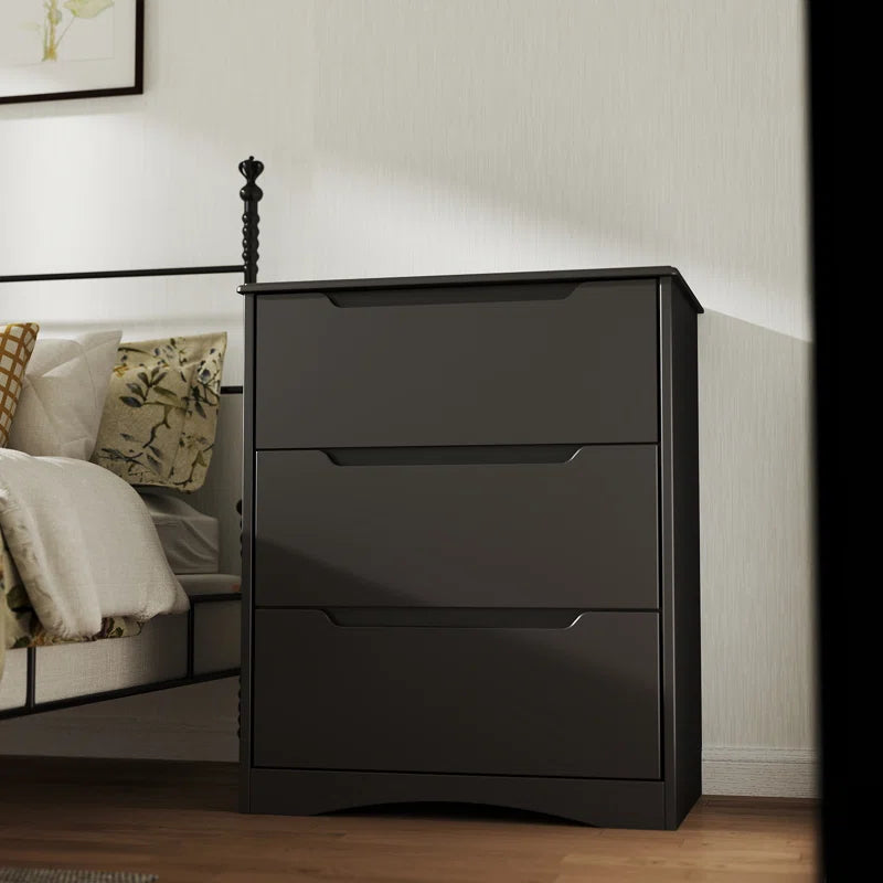 Michiaki 24.41" W 3 Drawer Dresser