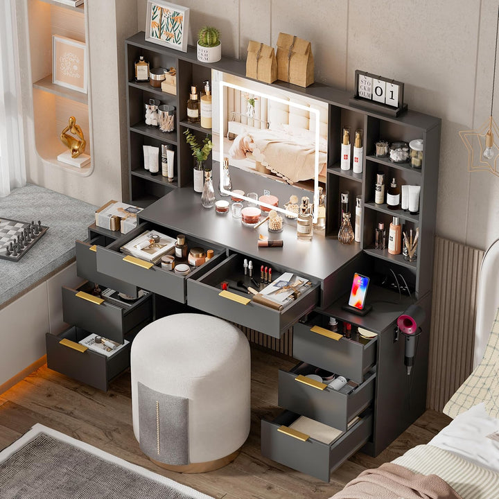 🔥Elegant White Vanity Desk