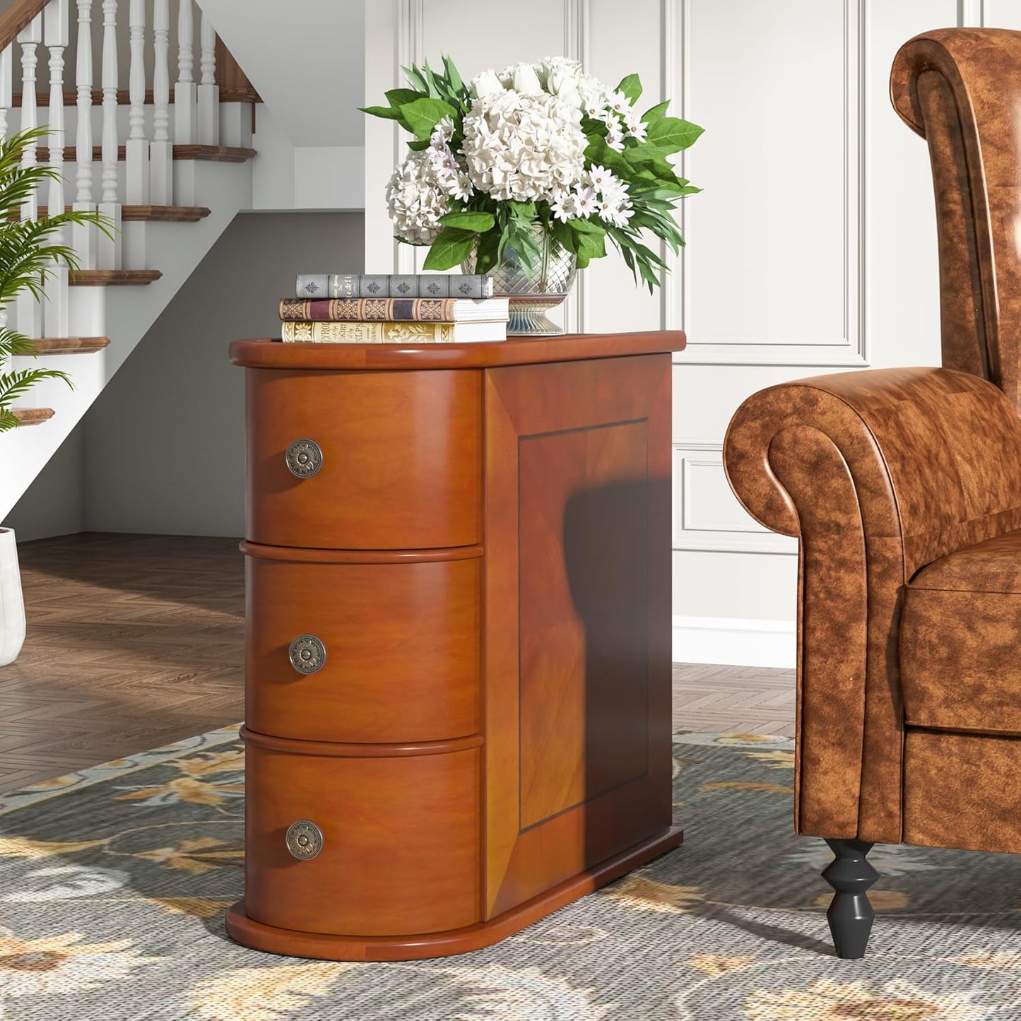 💥$49 Only today💥Wood End Table Set of 2