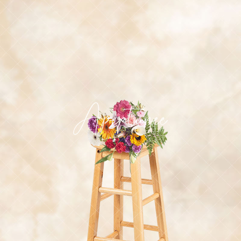 Aperturee Light Yellow Marble Abstract Photography Backdrop