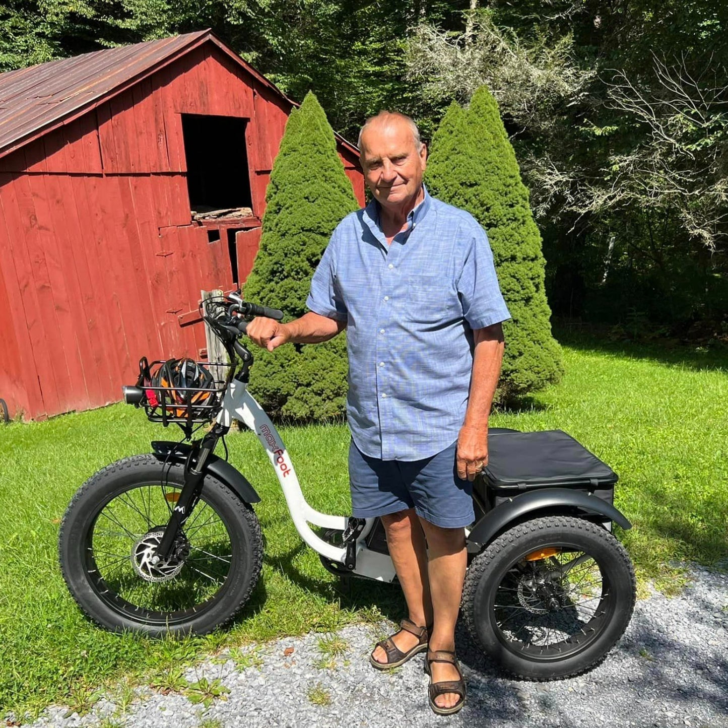 [750W] MF-30 Rear Drive Electric Trike Ver 2024