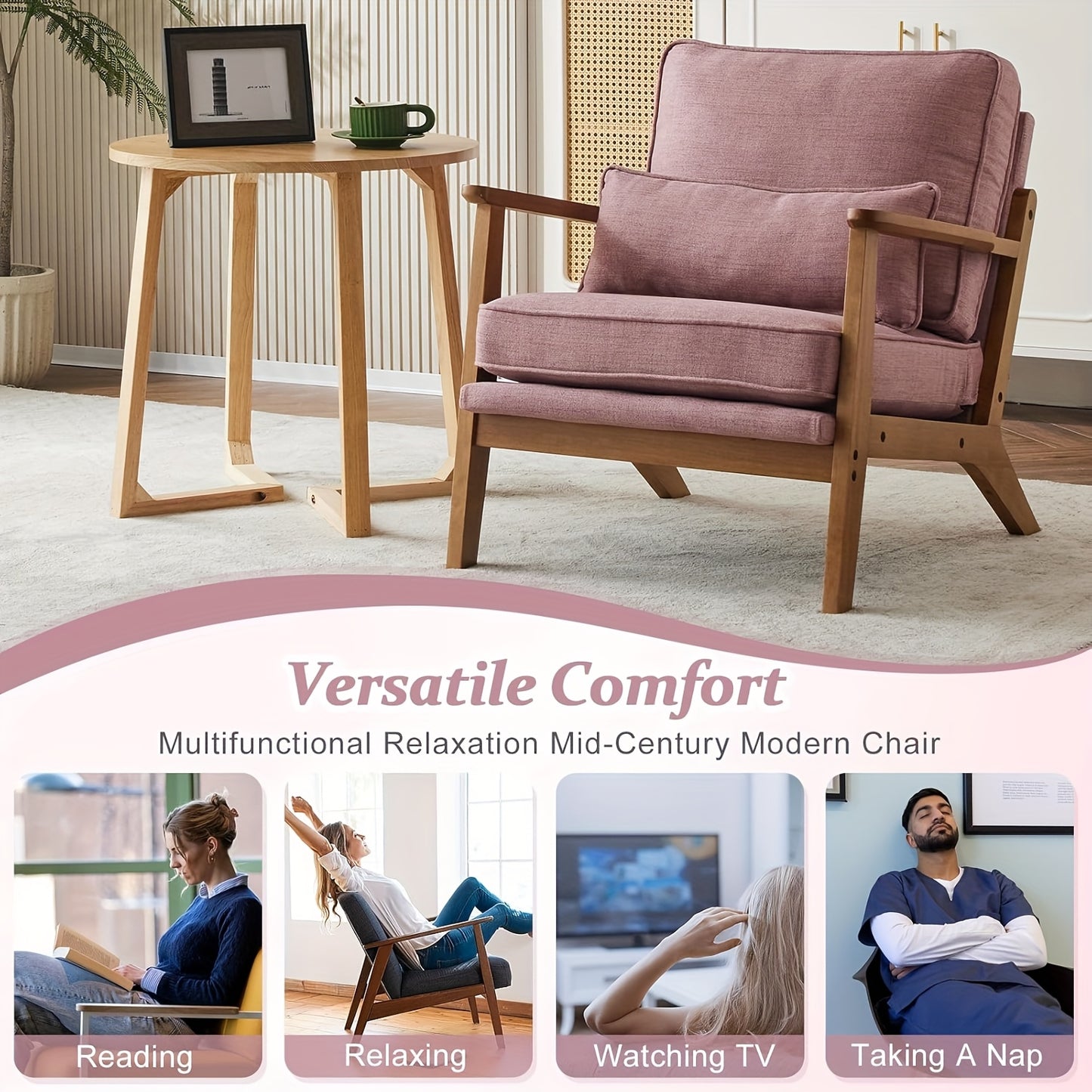 Wayfair® Wide armrest lounge chair