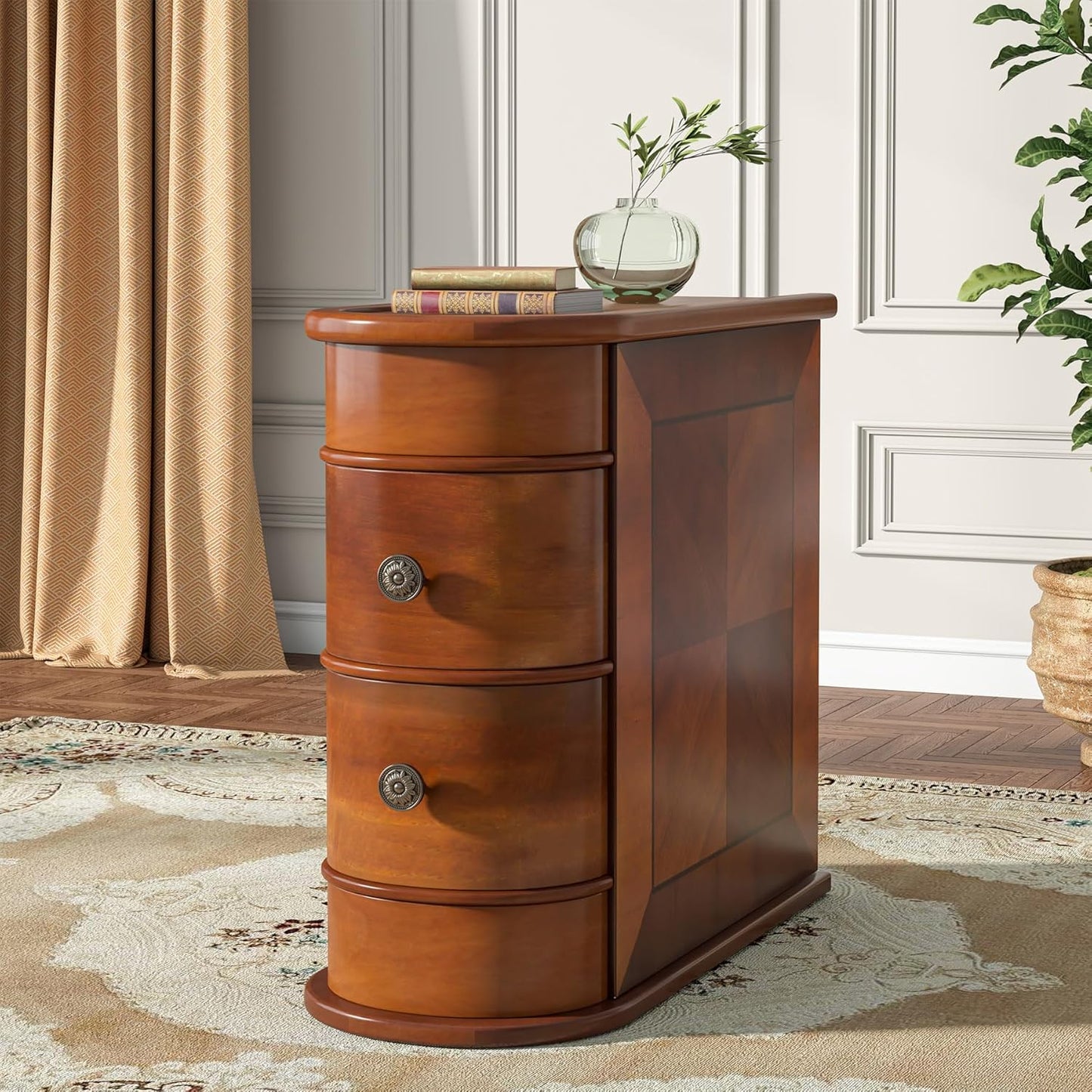 💥$49 Only today💥Wood End Table Set of 2