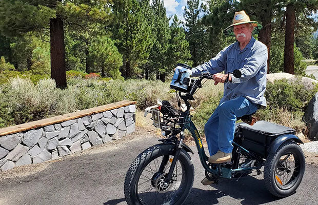 [750W] MF-30 Rear Drive Electric Trike Ver 2024