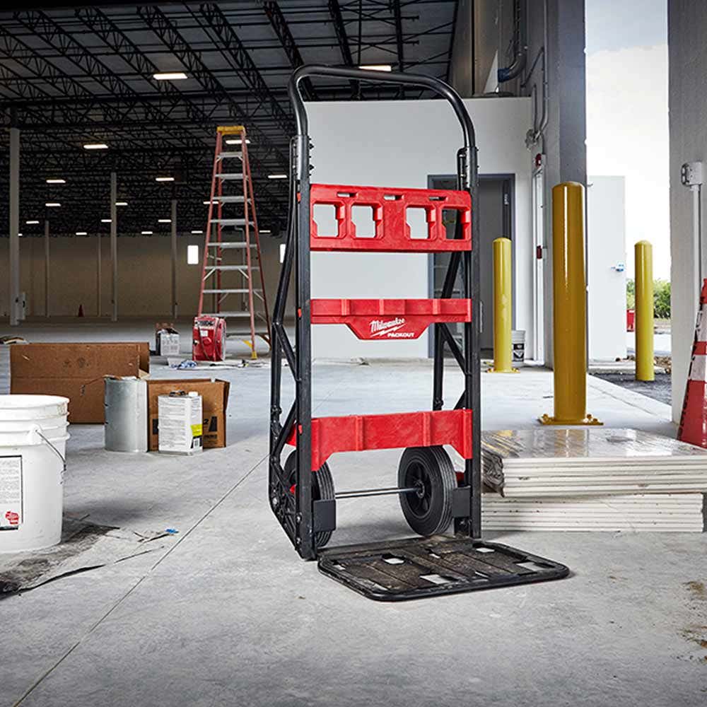 MILWAUKEE PACKOUT�?2 Wheel Handtruck Trolley 48228415
