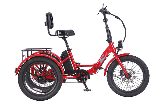 💝💝Last day clearance✨💝 Buy 1 Get 1 Free✨Ollie Leo electric tricycle with 500W motor and 20MPH speed