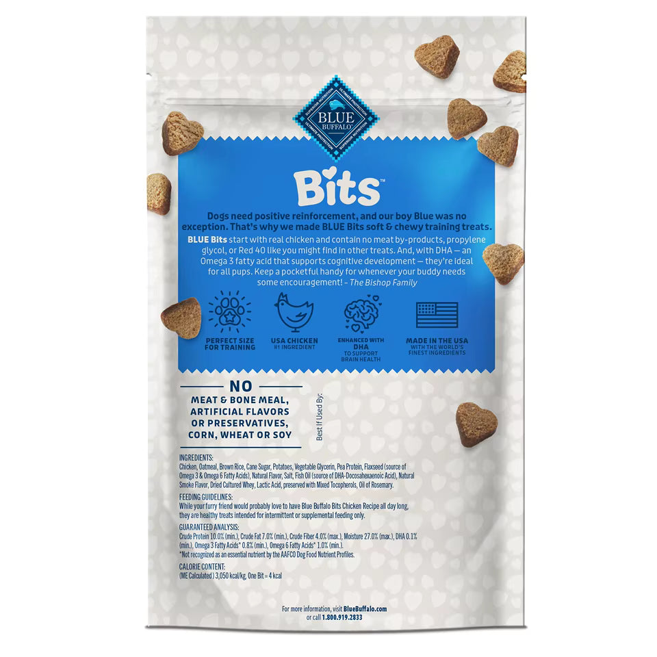 Bits Soft Dog Treats for Training, Enhanced with DHA, 11-oz. Bag