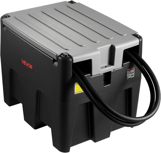 VEVOR Transfer Tank, 58 Gallon Capacity & 12V Electric Transfer Pump