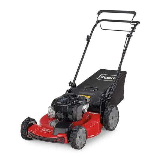 Toro 21442 22 in. Recycler Briggs & Stratton High Wheel FWD Gas Walk Behind Self Propelled Lawn Mower with Super Bagger $135