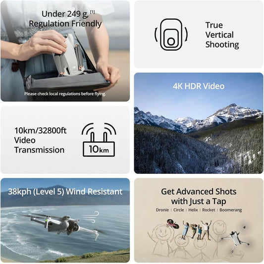 DJI Mini 3 Fly More Combo (DJI RC)