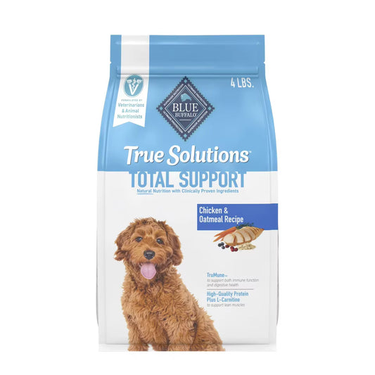True Solutions Total Support Natural Dry Dog Food, Chicken, 4-lb. Bag