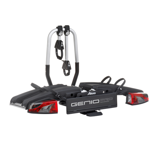 Bicycle rear carrier Genio Pro Advanced Silver Edition - 022780