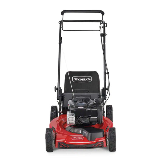 Toro 21442 22 in. Recycler Briggs & Stratton High Wheel FWD Gas Walk Behind Self Propelled Lawn Mower with Super Bagger $135