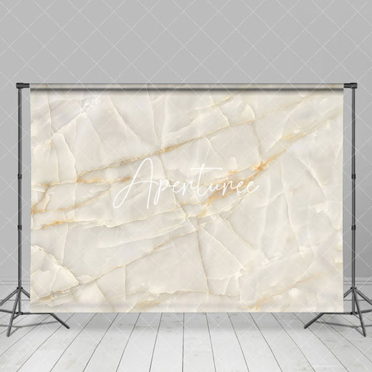 Aperturee Classic Marble Beige Abstract Photo Backdrop