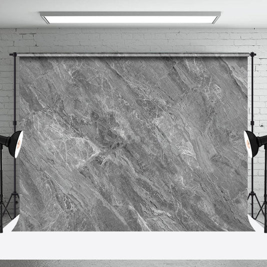 Aperturee Grey Marble Texture Abstract Photography  Backdrop